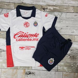 Chivas de Guadalajara Kids Jersey , Soccer Jersey, Liga MX, Playera de Niño, Chivas de Guadalajara jersey