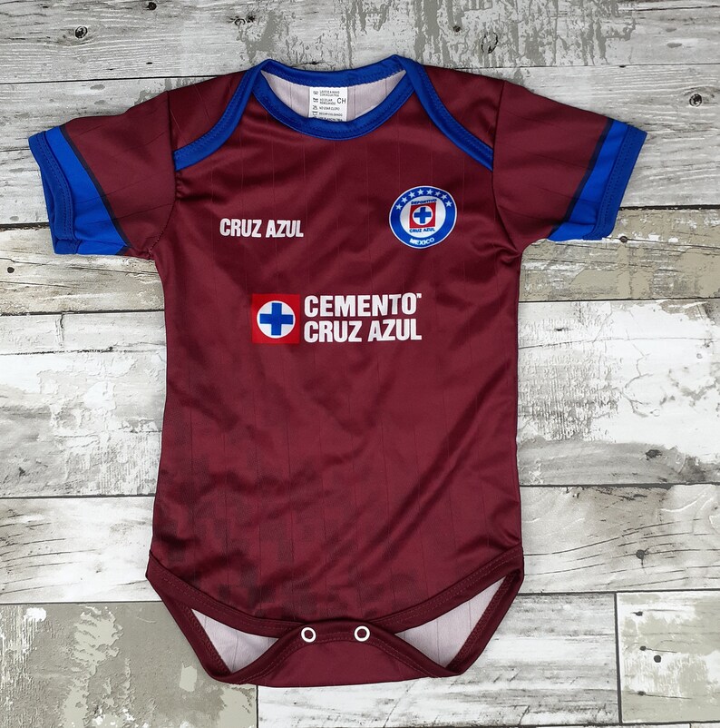 Cruz Azul Baby Jersey 21 Teal Cruz Azul Jersey Liga Mx Jersey Body De Beb U00e9 Bodysuits Baby Boys Clothing Alphafarming Com