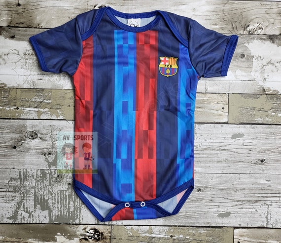 specificeren Strippen bewonderen Buy Barcelona Baby Jersey 2022/2023 Soccer Jerseybody De Bebé Online in  India - Etsy