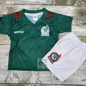 Mexico Kids Soccer Jersey Set, Playera de Niño y shorts