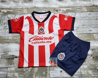 Chivas de Guadalajara Kids Soccer Jersey & Shorts Set
