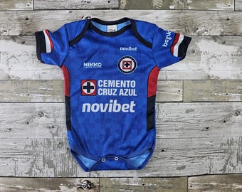 Cruz Azul  Baby  Jersey, Liga MX, Body de bebé,  Cruz Azul Jersey