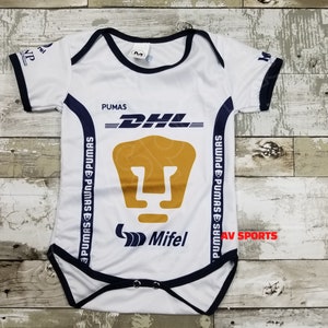 Pumas (UNAM) 2021-2022 Baby Jersey, Jersey, Liga MX, Body de bebé, Pumas Jersey