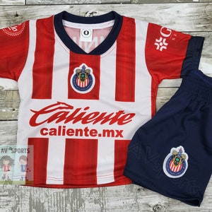 Chivas de Guadalajara Kids Jersey 2022-2023 , Soccer Jersey, Liga MX, Playera de Niño, Chivas de Guadalajara jersey