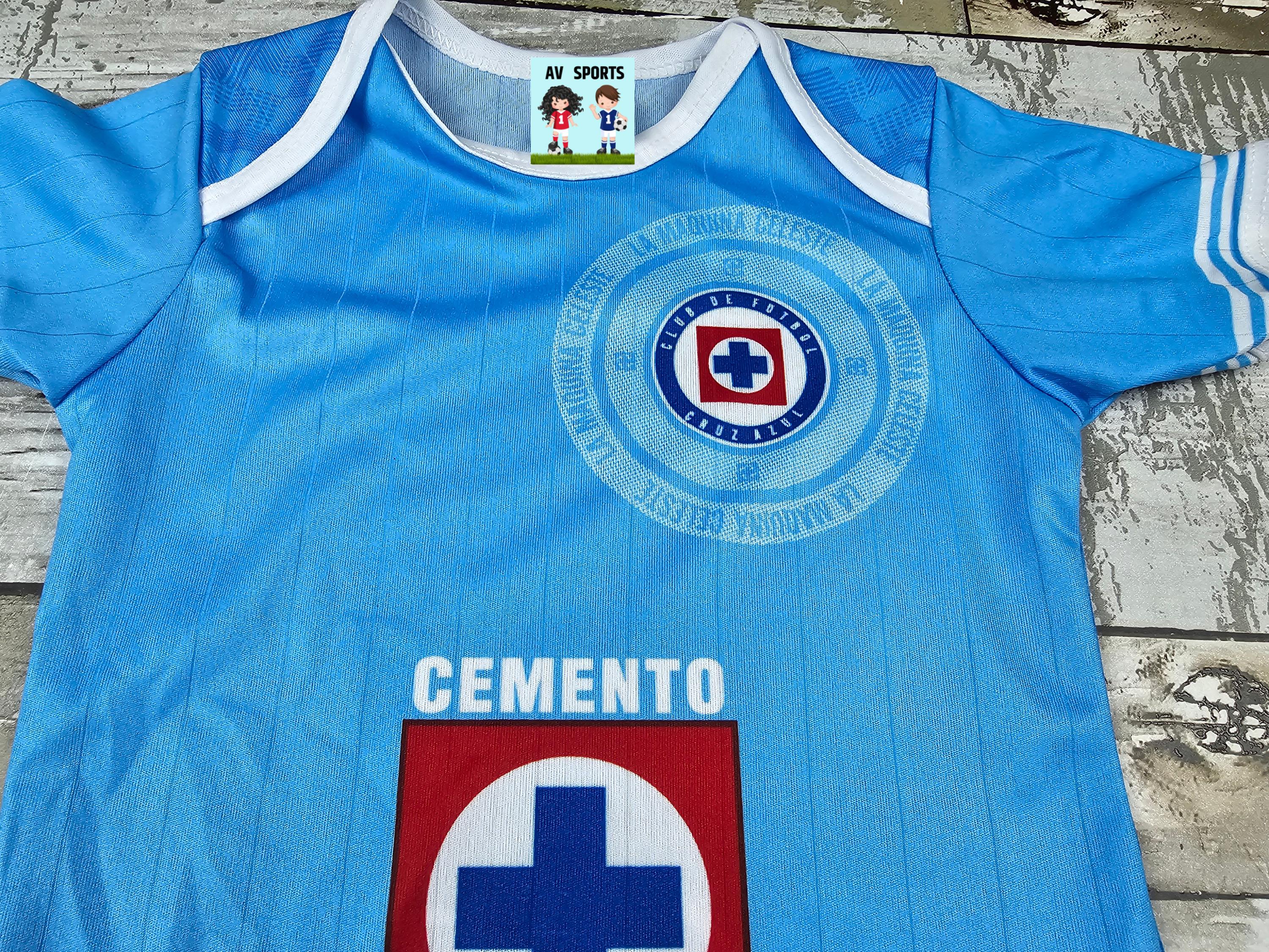 Cruz Azul Baby Jersey, Color Blue - Etsy