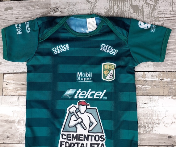 Camiseta Leon Bebe 2020 2021 Camiseta Liga MX Body de bebe Camiseta Leon Etsy Mexico