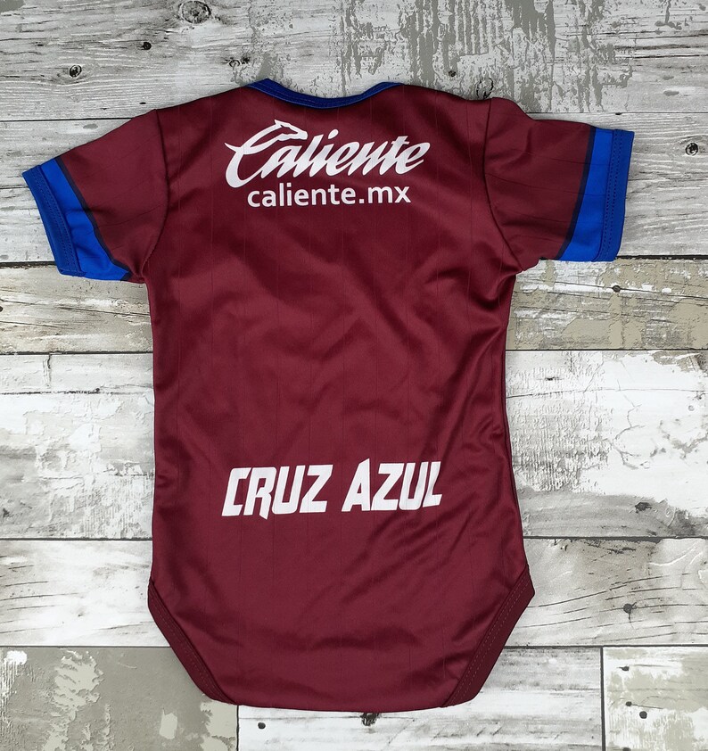 Cruz Azul Baby Jersey 21 Teal Cruz Azul Jersey Liga Mx Jersey Body De Beb U00e9 Bodysuits Baby Boys Clothing Alphafarming Com