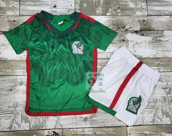 Mexico Kids Jersey, Soccer Jersey, Liga MX, Playera de Niño, Mexico Jersey| color Green
