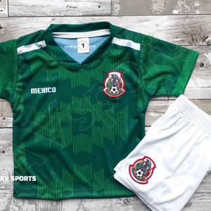 Mexico Kids Jersey, Soccer Jersey, Liga MX, Playera de Niño, Mexico Jersey| color Green