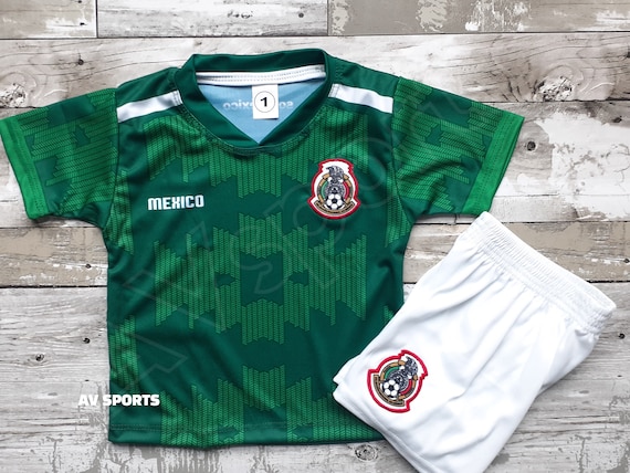 Mexico Away 10/11 adidas Soccer Jersey - Black/Green/Red