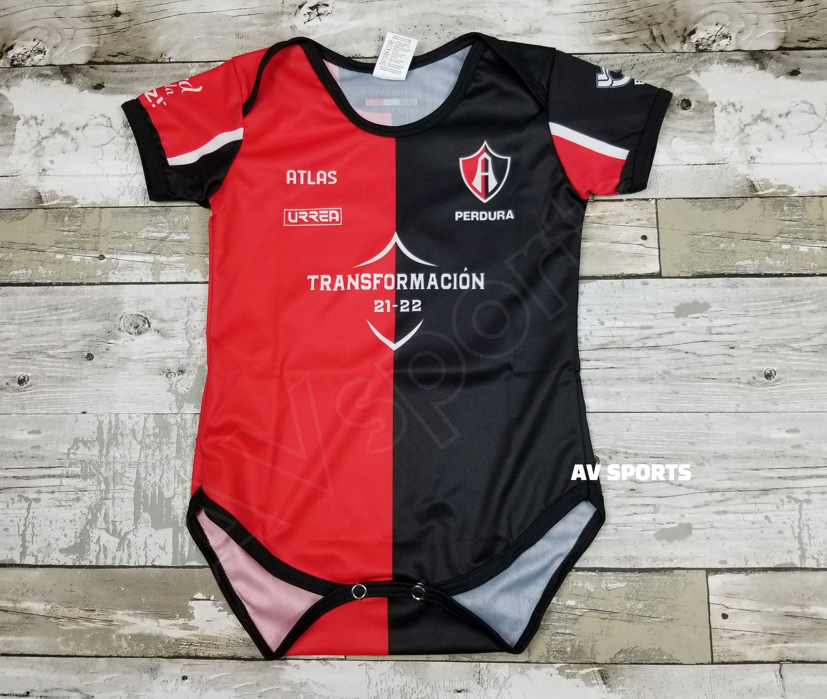 Atlas 2022/2023, Soccer Jersey, Playera De Niño Con Shorts Incluidos,  Uniforme Del Atlas. 