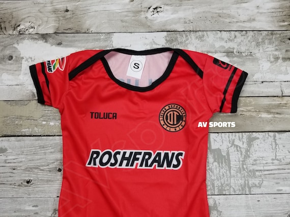 Camiseta Toluca Bebe 2021 2022 Camiseta Liga MX Body de bebe Camiseta Toluca Etsy Mexico
