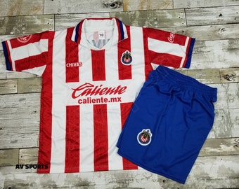 Chivas de Guadalajara Kids Jersey & Shorts - Liga MX Uniform