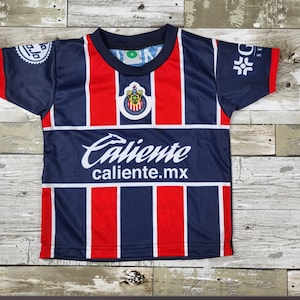 Chivas de Guadalajara Kids Jersey 2022/2023, Soccer Jersey, Liga MX, Playera de Niño, Chivas de Guadalajara jersey
