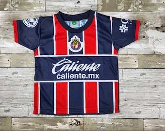 Chivas de Guadalajara Kids Soccer Jersey, jersey and shorts