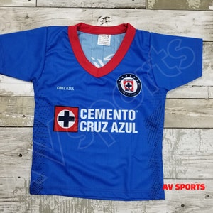 Cruz Azul Kids Jersey 2020/2021, Soccer Jersey, Liga MX, Playera de Niño, Cruz Azul Jersey