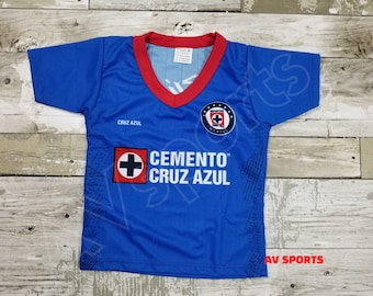 Cruz Azul Kids Soccer Jersey & Shorts Set