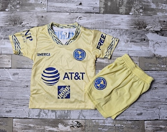 America Soccer Jersey Set for Kids: Camiseta de Futbol