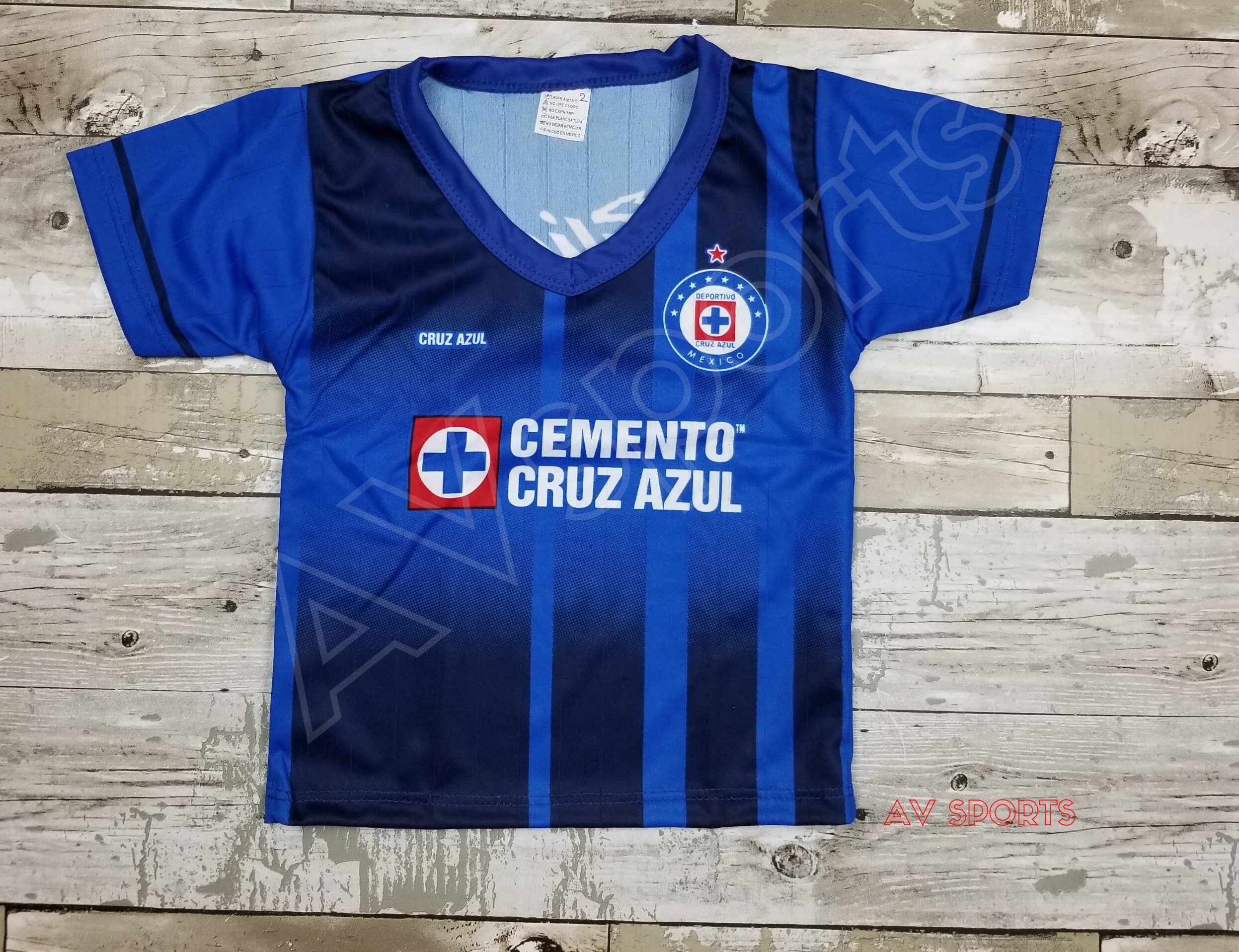 Cruz Azul Soccer Jersey Liga MX - Etsy Sweden