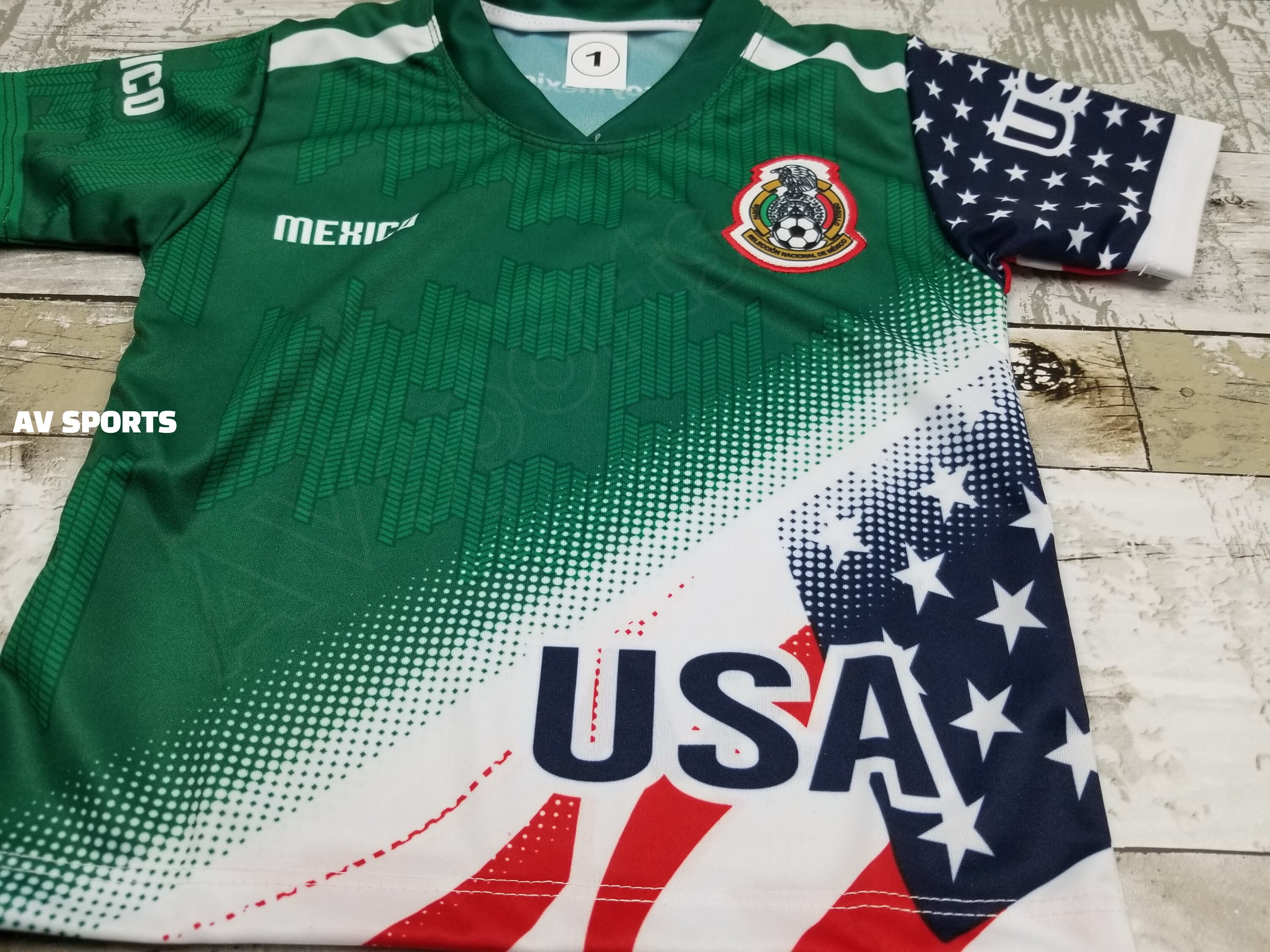 Mexico USA Kids Jersey Soccer Jersey Liga MX Playera de Ni o