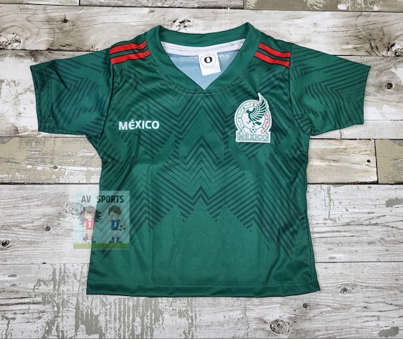 Mexico Kids Soccer Jersey Set, Playera de Nio y shorts