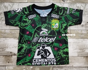 Club Leon Kid's Soccer Jersey,futbol Edición Luchadores - Etsy