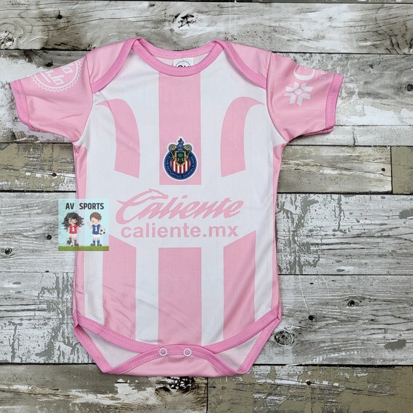 Chivas de Guadalajara Baby Jersey, Jersey, Liga MX, Body de bebé, Teal Chivas Jersey