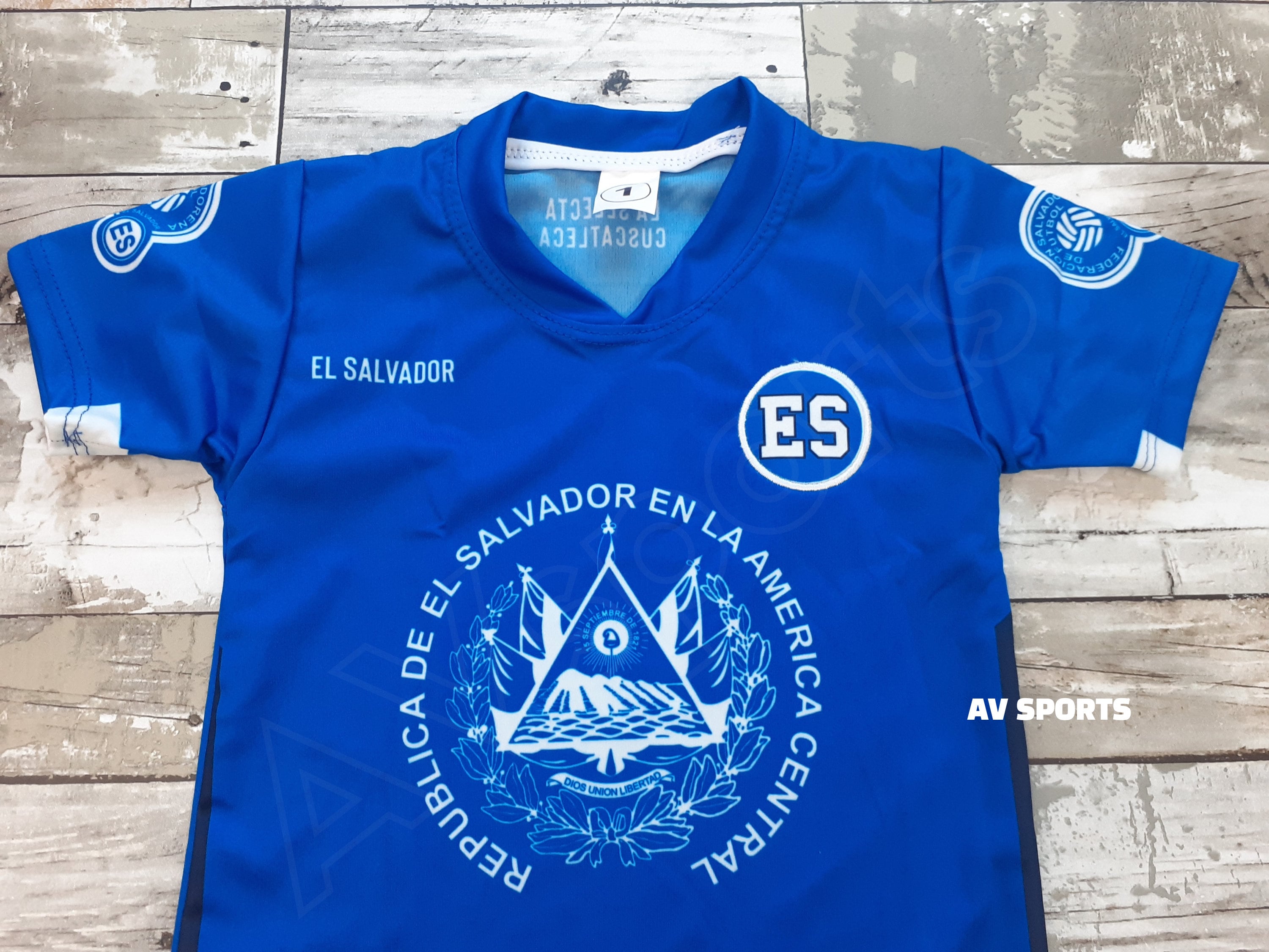 El Salvador Soccer Jersey 2021/2022 Playera De Niño El - Etsy Israel