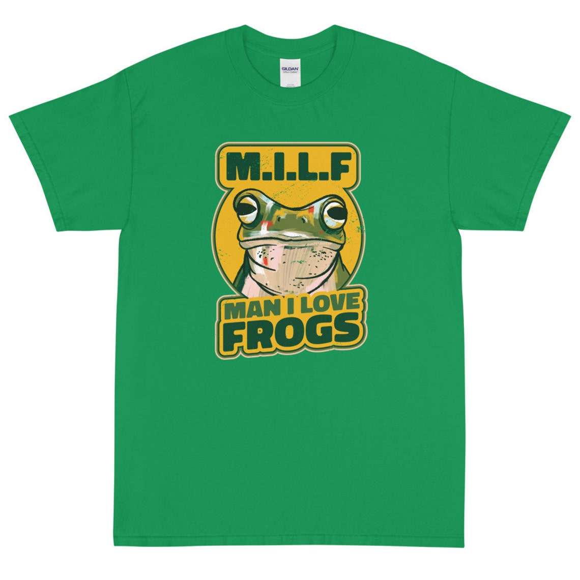 milf shirt man i love frogs