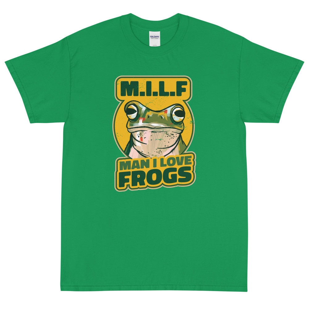M.I.L.F Man I Love Frogs Unisex T-shirt MILF Man I Love Frogs - Etsy