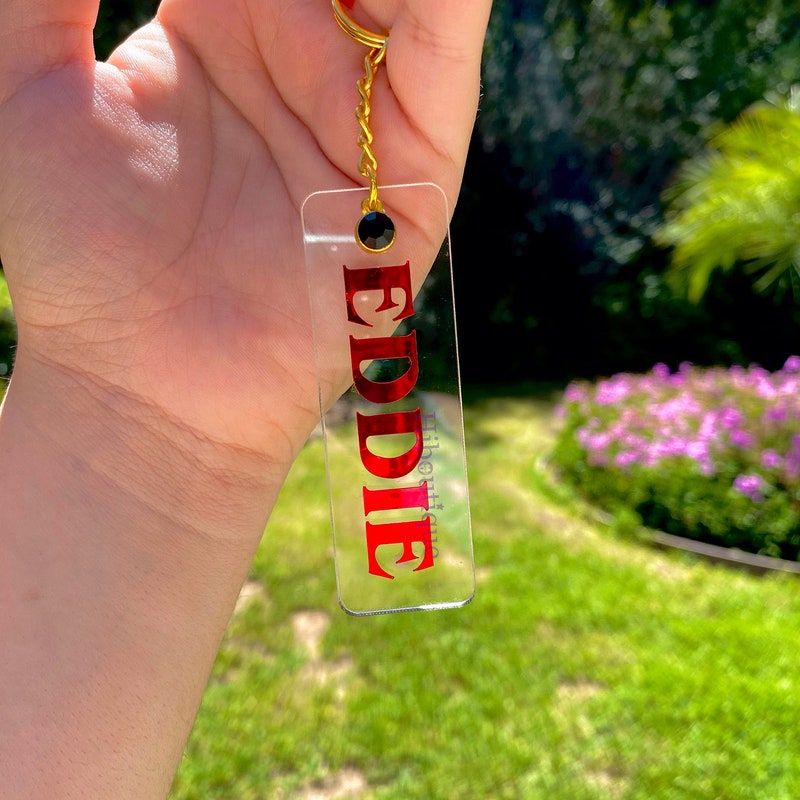 Stranger Thing Keychain - Etsy