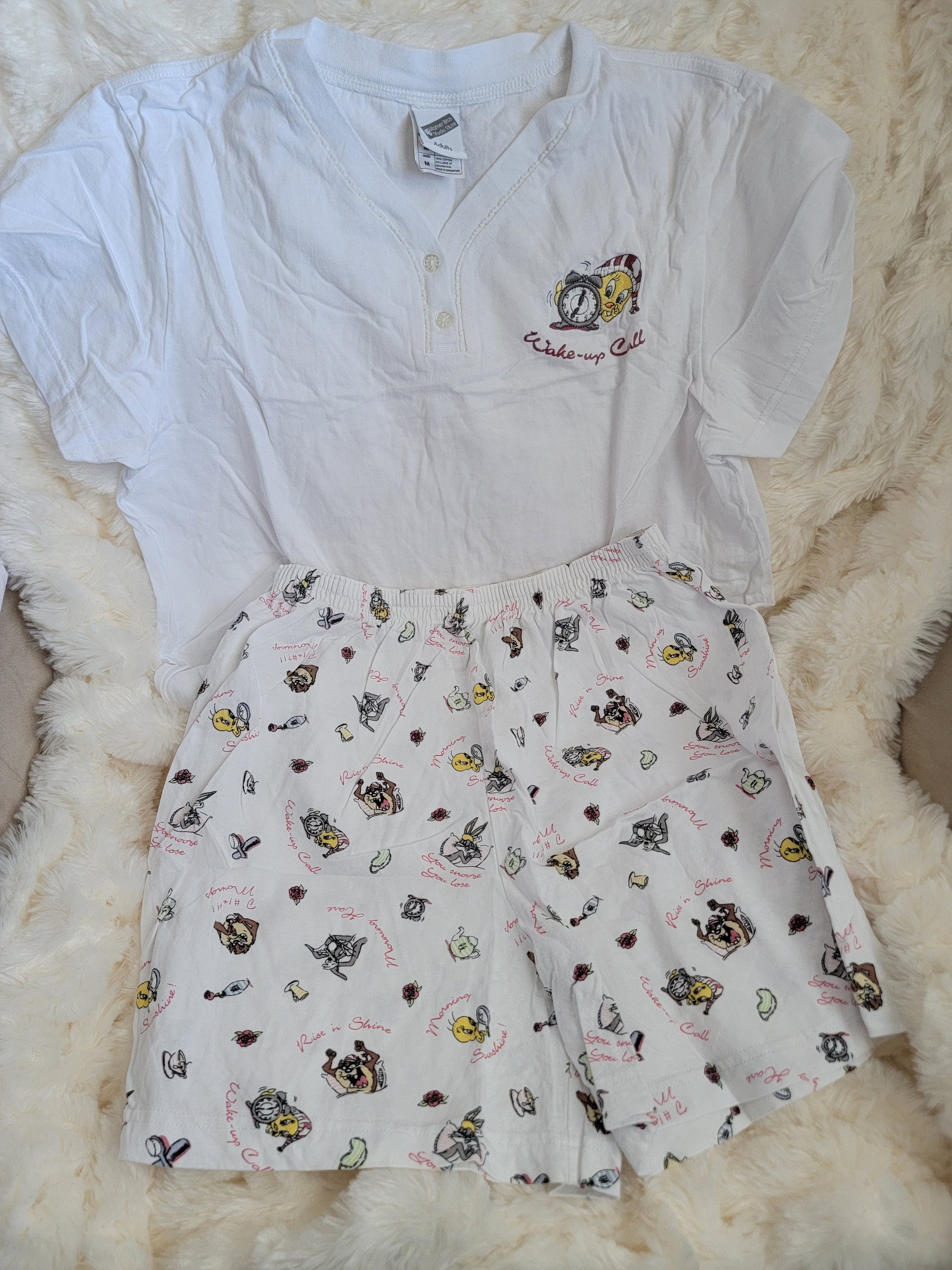 Tweety Bird Pajamas Etsy Canada