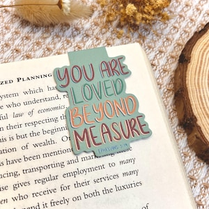 Bible Verse Bookmark Christian Stationery, Faith Bookmark for Prayer Journals, Devotionals, and Scripture Reading Gifts for Churchmates