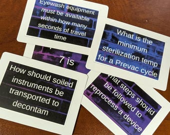 Sterile Processing Trivia Game/Spd Education Triva/Healthcare Education/Healthcare Trivia/SPD/SPD Week Game/Hospital Reediness