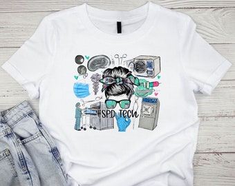 Spd Tech T-shirt/Sterile Processing Gift/ Spd Week Gift/Healthcare/Sterile Processing T-shirt/Sterile Processing Week/sterile Processing