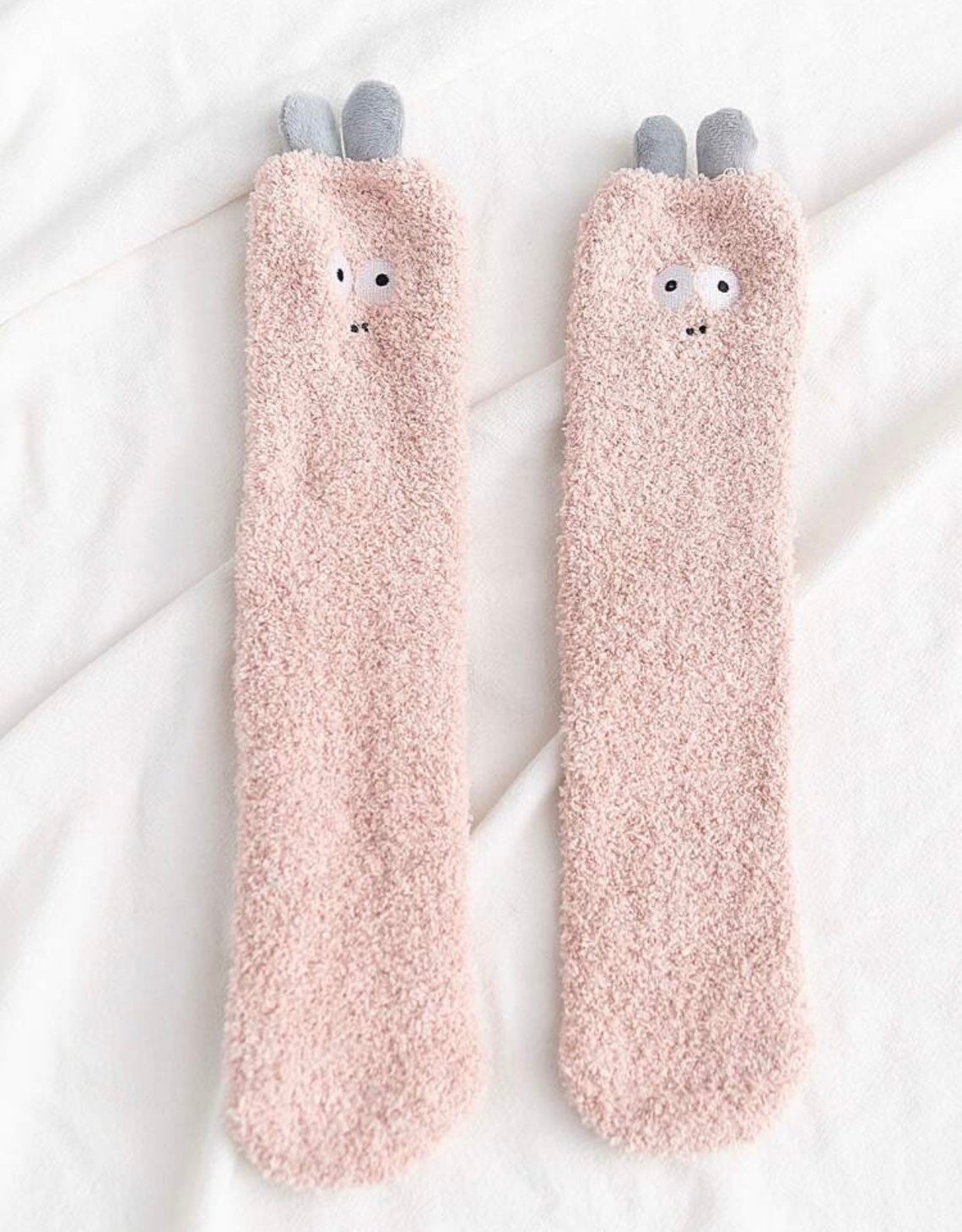 Cute Aesthetic Animal Fuzzy Socks | Etsy