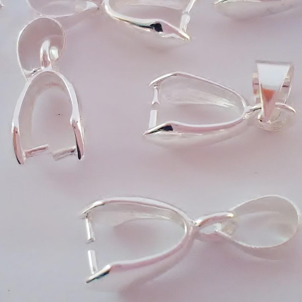 Decorative Pinch Pendant Bails