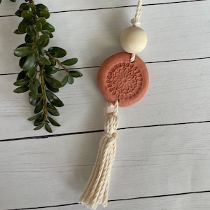 Car Essential Oil Diffuser, Terracotta Diffuser, Car Air Freshener, Ceramic Car Decor, Car Accessories, Clay Diffuser