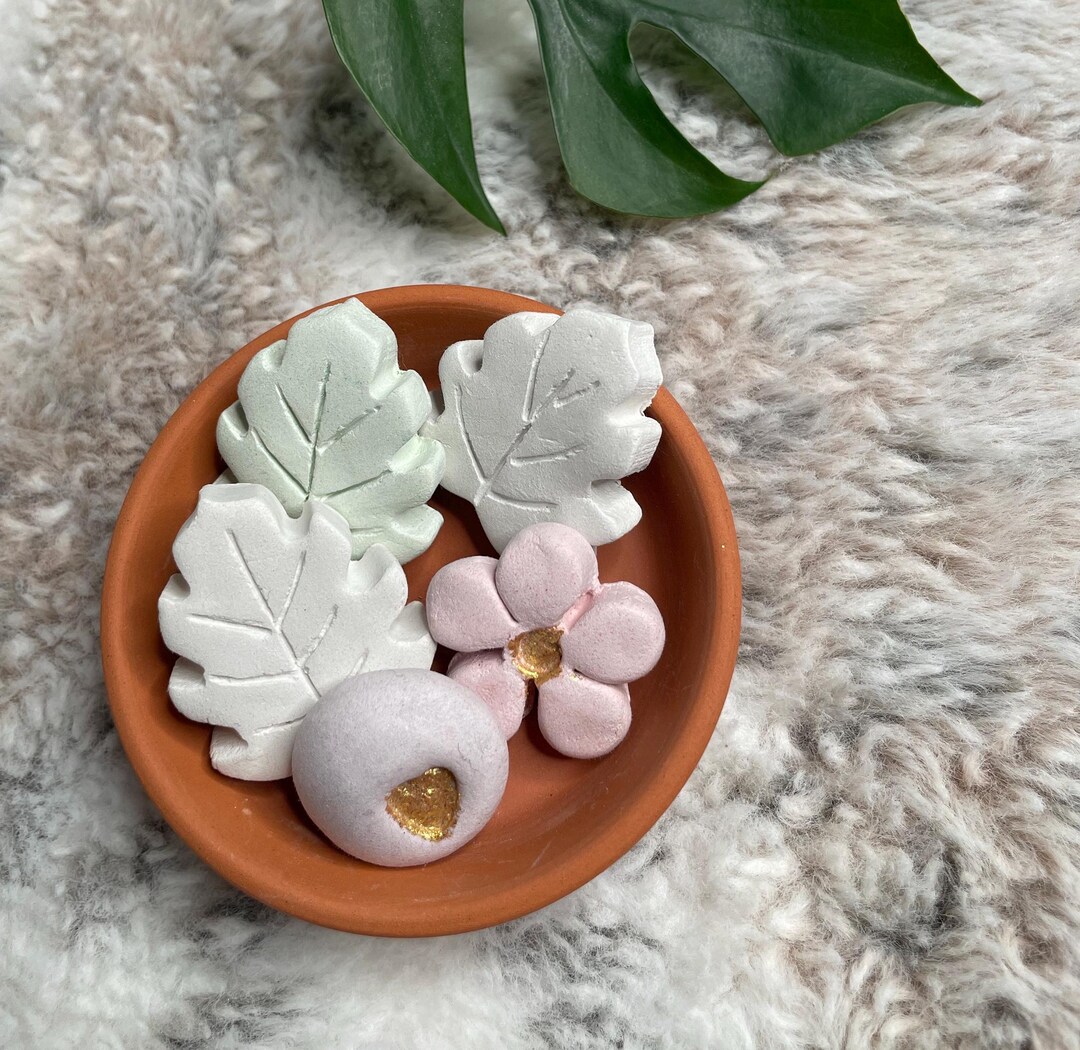 Clay Diffuser, Essential Oil Diffuser Stones, Flower Diffuser, Desk ...
