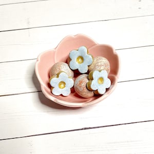 Clay Diffuser, Essential Oil Diffuser Stones, Flower Diffuser, Coworker Gift, Desk Accessories for Women, Home Fragrance, Housewarming Gift