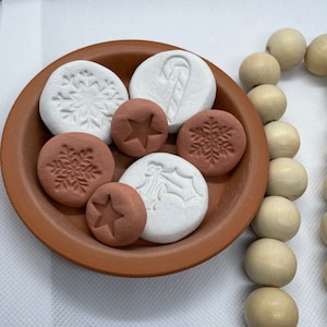 Etherische olieverspreider van klei, terracotta diffusor, passieve diffusor, huisgeurverspreider, kerstcadeau, decor hal