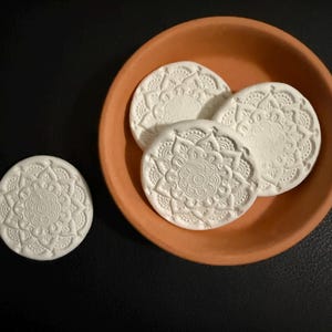 Clay Essential Oil Diffuser Stones, Desk Diffuser, Office Accessories, Coworker Gifts