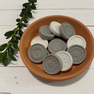 Essential Oil Diffuser Stones, Gift for Coworker, Clay Diffuser, Passive Diffuser, Office Accessories, Home Fragrance, Desk Decor