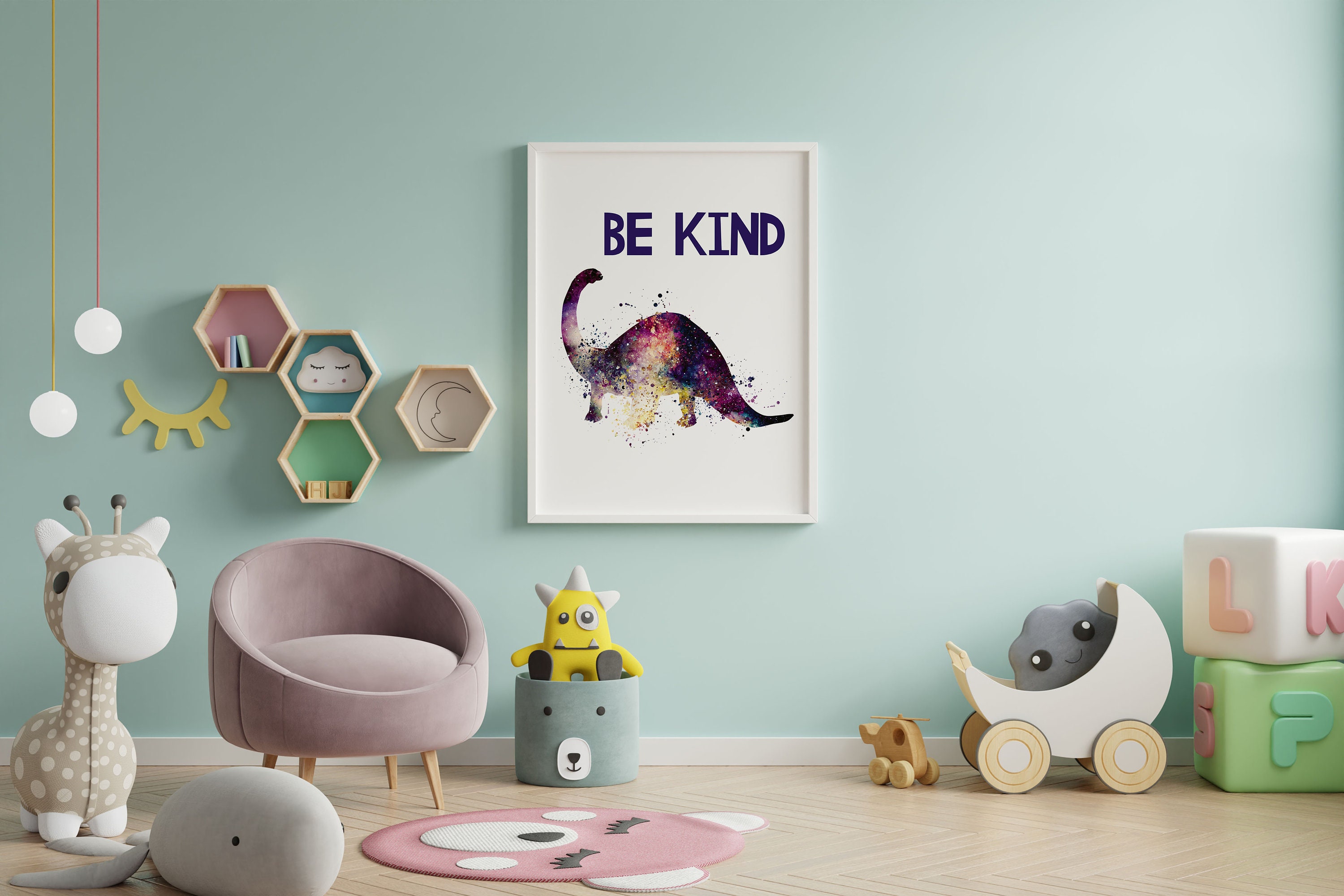 Set of 3 Nursery Quotes Printable Wall Art Nursery Animal | Etsy