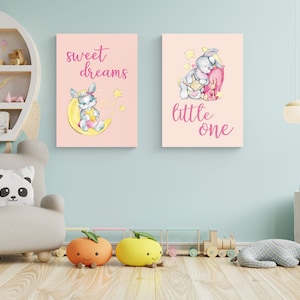 Set of 2 Nursery Quotes Printable Wall Art Nursery Animals Decor Playroom Wall Art Digital Print Instant Download Baby Room Decor DigitalArt