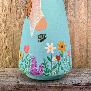 Spring Flower Peg Doll | Spring Flower | Spring | Hand Painted | Wooden Toy | Hand Painted Toy | Wooden Decor | Hand Painted Decor | Gift image 10