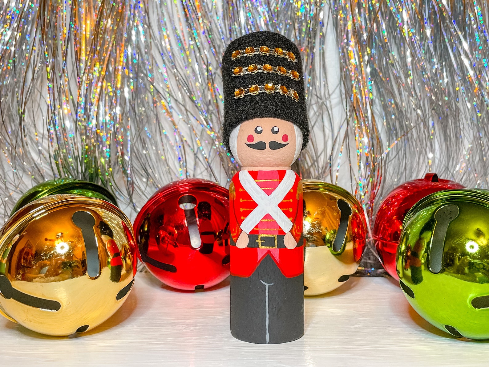 Nutcracker Peg Dolls Christmas Nutcracker Christmas Gift Etsy