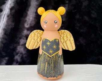 Star Fairy | Weather Fairies | Fairy | Fairy Doll | Christmas Gift | Wooden Toy | Decor | Hand Painted | Hand Painted Toy