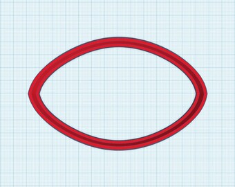 Football Cookie Cutter