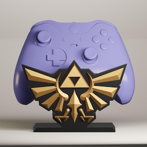 The Legend Of Zelda Controller Stand | Desk Organizer | Office Decor | Gift for Gamer | Gift for Streamer | Desk Decor